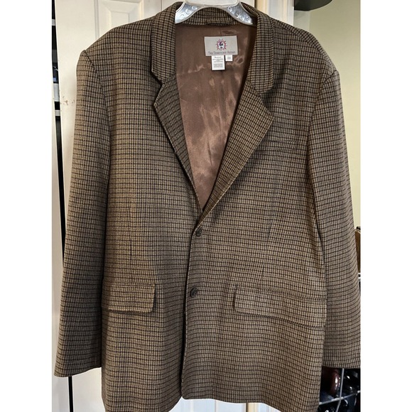 Men’s The Territory Ahead Vintage Blazer‎ 46R Brown Tweed WL - Picture 1 of 7